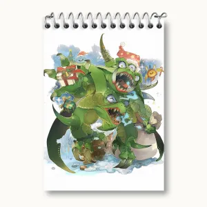 دفتر یادداشت بازی دراگون کوئست (Dragon Quest)