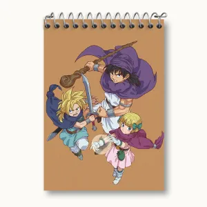 دفتر یادداشت بازی دراگون کوئست (Dragon Quest)