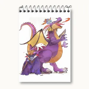 دفتر یادداشت بازی دراگون کوئست (Dragon Quest)