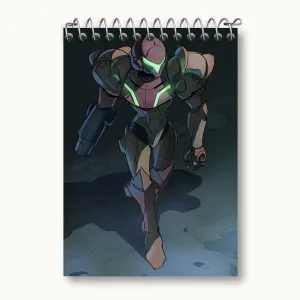 دفتر یادداشت بازی متروید (Metroid)