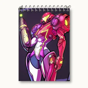دفتر یادداشت بازی متروید (Metroid)