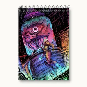 دفتر یادداشت بازی متروید (Metroid)