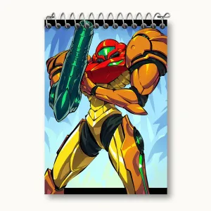 دفتر یادداشت بازی متروید (Metroid)