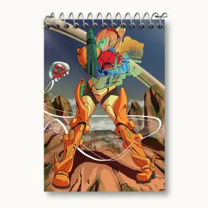 دفتر یادداشت بازی متروید (Metroid)