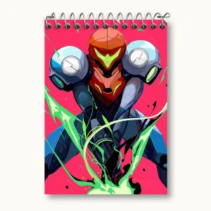 دفتر یادداشت بازی متروید (Metroid)