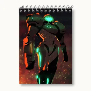 دفتر یادداشت بازی متروید (Metroid)