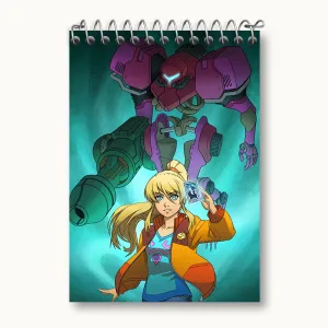دفتر یادداشت بازی متروید (Metroid)