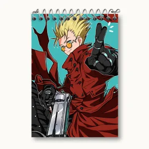 دفتر یادداشت وش انیمه تریگان (Trigun)