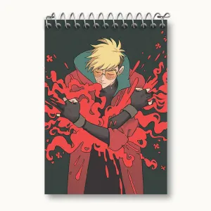 دفتر یادداشت وش انیمه تریگان (Trigun)