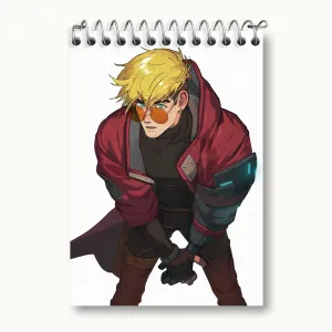 دفتر یادداشت وش انیمه تریگان (Trigun)