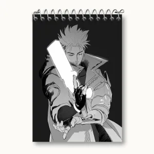 دفتر یادداشت وش انیمه تریگان (Trigun)