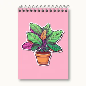 دفتر یادداشت گل و گیاه
