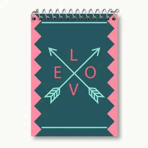 دفتر یادداشت Love