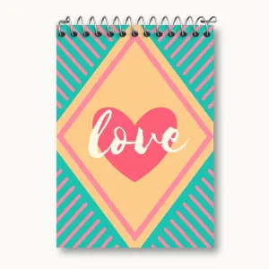 دفتر یادداشت Love