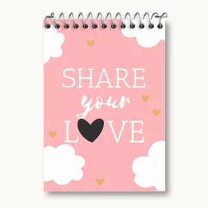 دفتر یادداشت Share Your Love