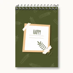 دفتر یادداشت مینیمال