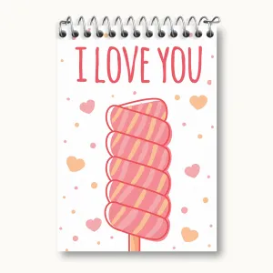 دفتر یادداشت I Love You