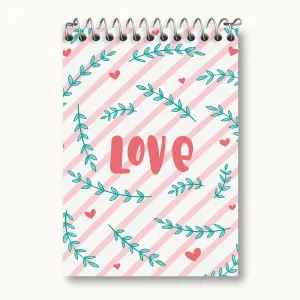 دفتر یادداشت Love