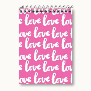 دفتر یادداشت Love