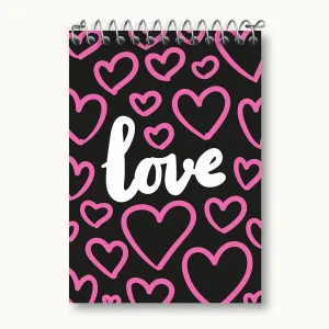 دفتر یادداشت Love