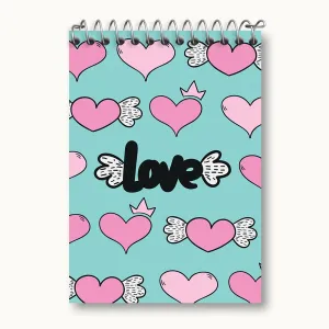 دفتر یادداشت Love