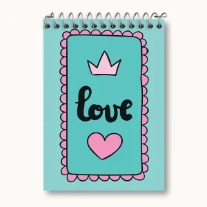 دفتر یادداشت Love