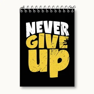دفتر یادداشت Never Give Up