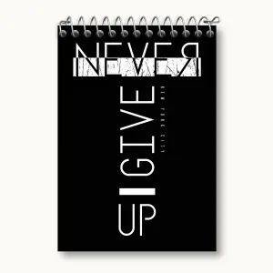 دفتر یادداشت Never Give Up