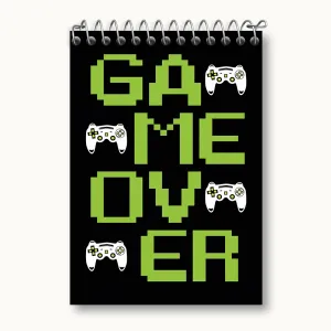 دفتر یادداشت Game Over