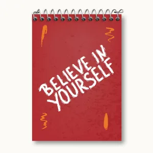 دفتر یادداشت Believe In Yourself