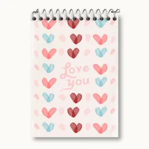 دفتر یادداشت Love You