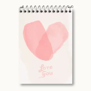 دفتر یادداشت Love You
