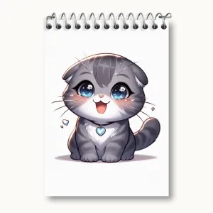 دفتر یادداشت گربه کیوت