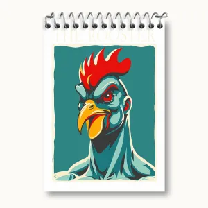 دفتر یادداشت خروس عصبانی