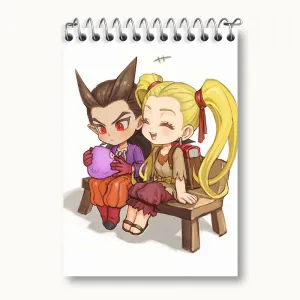 دفتر یادداشت بازی دراگون کوئست (Dragon Quest)