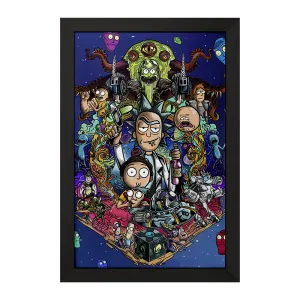 تابلو ریک و مورتی (Rick and Morty)