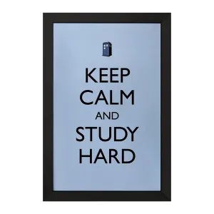 تابلو Keep Calm And Study Hard