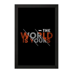 تابلو The World Is Yours