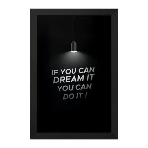 تابلو IF You Can Dream It You Can Do It