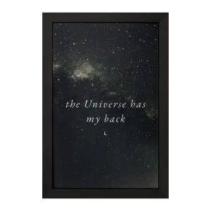 تابلو The Universe Has My Back