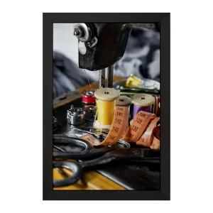 تابلو خیاطی و چرخ خیاطی