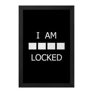 تابلو I Am Locked