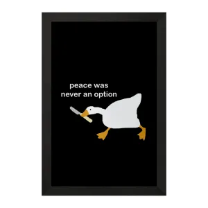 تابلو Peace Was Never An Option