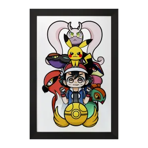 تابلو انیمه پوکمون (Pokemon)