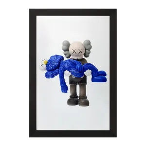 تابلو عروسک کاز (kaws)