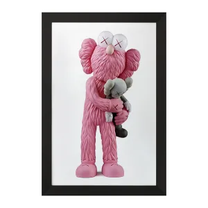 تابلو عروسک کاز (kaws)