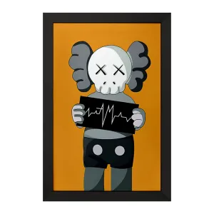 تابلو عروسک کاز (kaws)