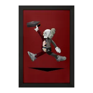 تابلو عروسک کاز (kaws)