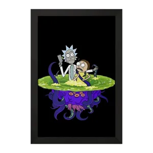 تابلو ریک و مورتی (Rick and Morty)
