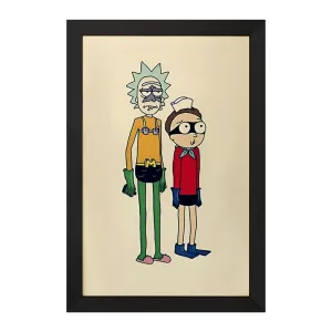 تابلو ریک و مورتی (Rick and Morty)